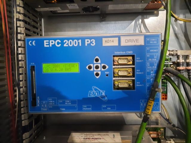 Naprawa modułu sterującego EAE EPC 2001 P3 stosowanego w maszynach przemysłowych i poligraficznych. Diagnostyka oraz serwis elektroniki przemysłowej.