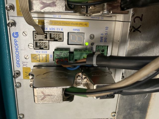 Naprawa regulatora prędkości Groschopp SVE 3 stosowanego w maszynach przemysłowych i poligraficznych. Diagnostyka oraz serwis elektroniki przemysłowej.